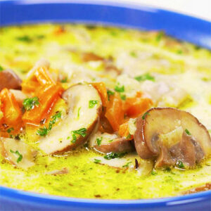 Гороховый суп с курицей и грибами | Кулинарные рецепты / Very-stylish