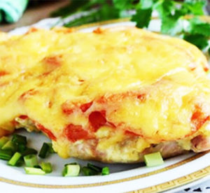 Свинина, запеченная с помидорами и сыром | Кулинарные рецепты / Very-stylish